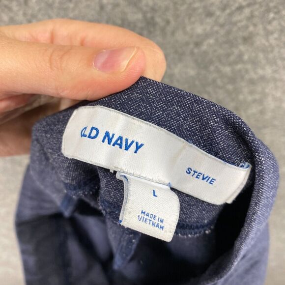 Old Navy Activewear Pants Women L Large Gray Stivie High Rise Pull On Skinny - Picture 8 of 10